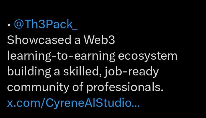 THE PACK tweet media