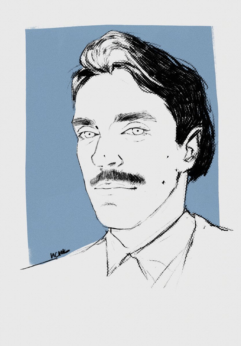 Картинка с усами 
#импроарт