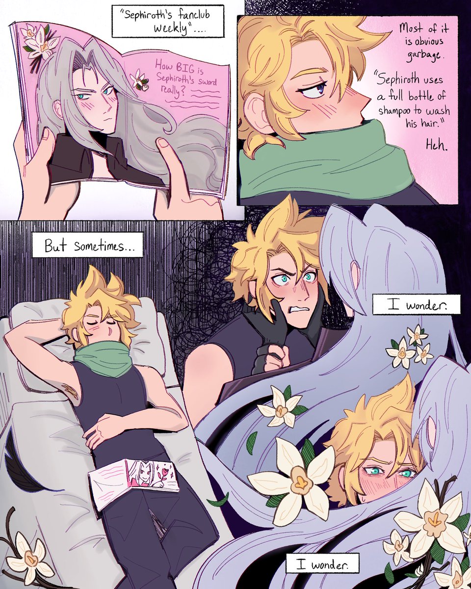 sweet vanilla 1/2

#sefikura #cloudstrife #sephiroth #ff7 #finalfantasy7