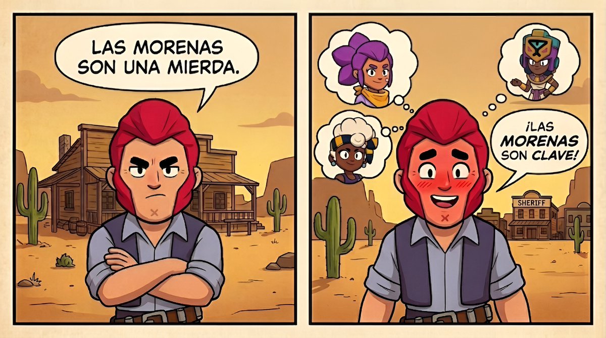 xEmilionx's tweet photo. El sheriff de Starr Park tiene muy buen gusto.
#BrawlStars #Cómic #BrawlStarsColt #BrawlStarsShelly #BrawlStarsMaisie #BrawlStarsNajia #ColtBrawlStars #ShellyBrawlStars #MaisieBrawlStars #NajiaBrawlStars #ColtxShelly #ColtxMaisie #ColtxNajia #ShellyxColt #MaisiexColt #NajiaxColt https://t.co/nESdbPXkcd