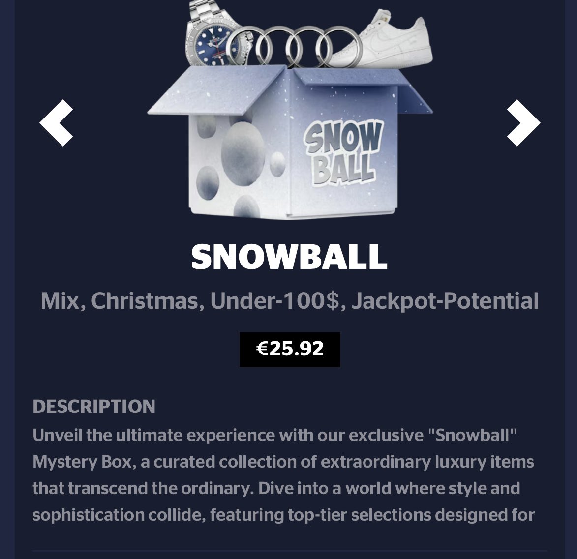 BaroniErkan's tweet photo. @HypeDrop Only Snowball 🔥🔥🔥 https://t.co/tgAiSjTPAo