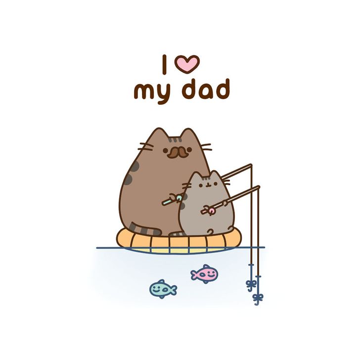 Pusheen parody account tweet media