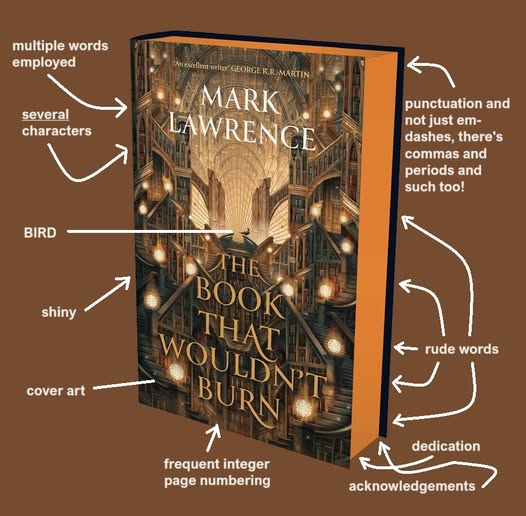 Mark Lawrence tweet media