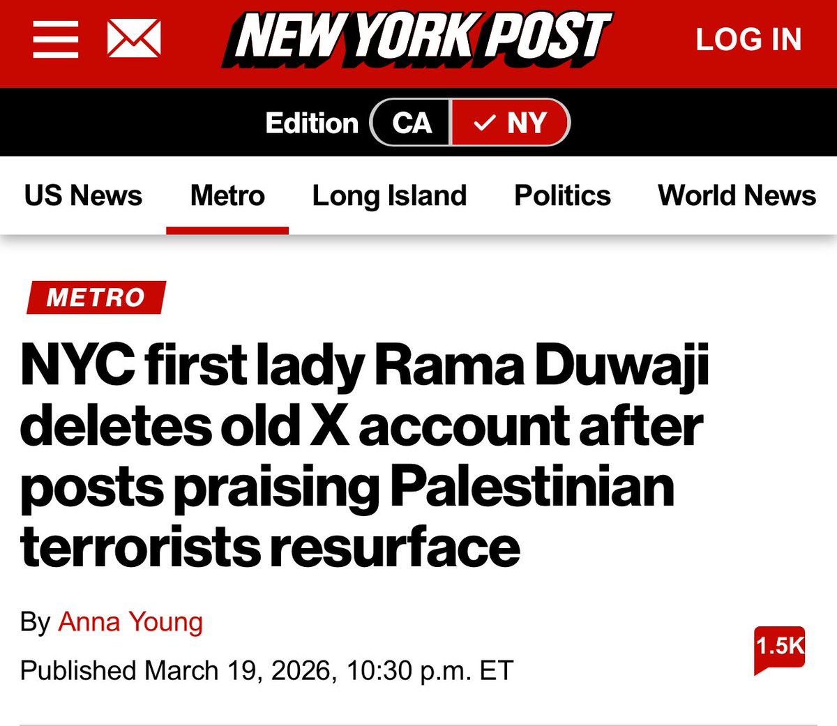 Liza Rosen tweet media