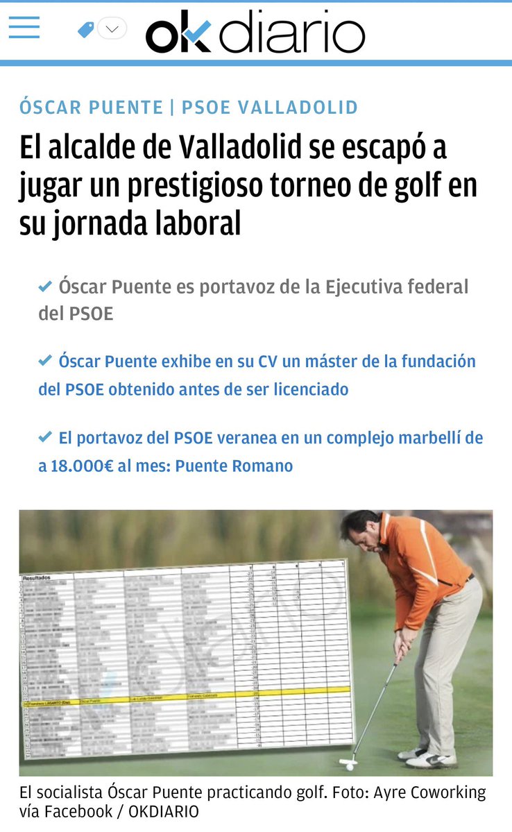 Óscar Puente tweet media