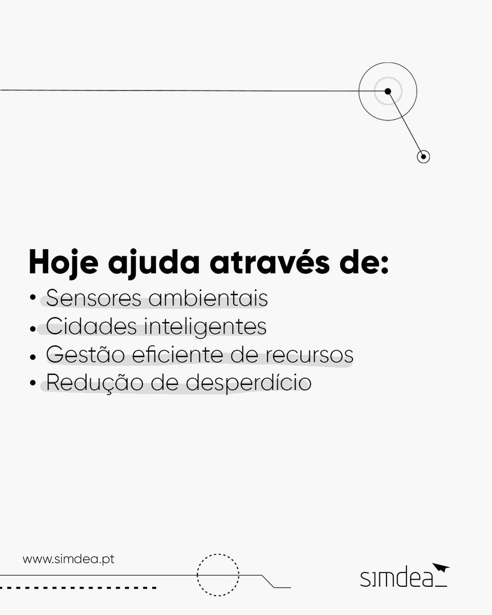 A tecnologia tem um papel cada vez mais importante na sustentabilidade. 

Com dados e monitorização inteligente, é possível gerir melhor os recursos e reduzir desperdícios. 

Queres saber mais? 👉 Fala connosco.
