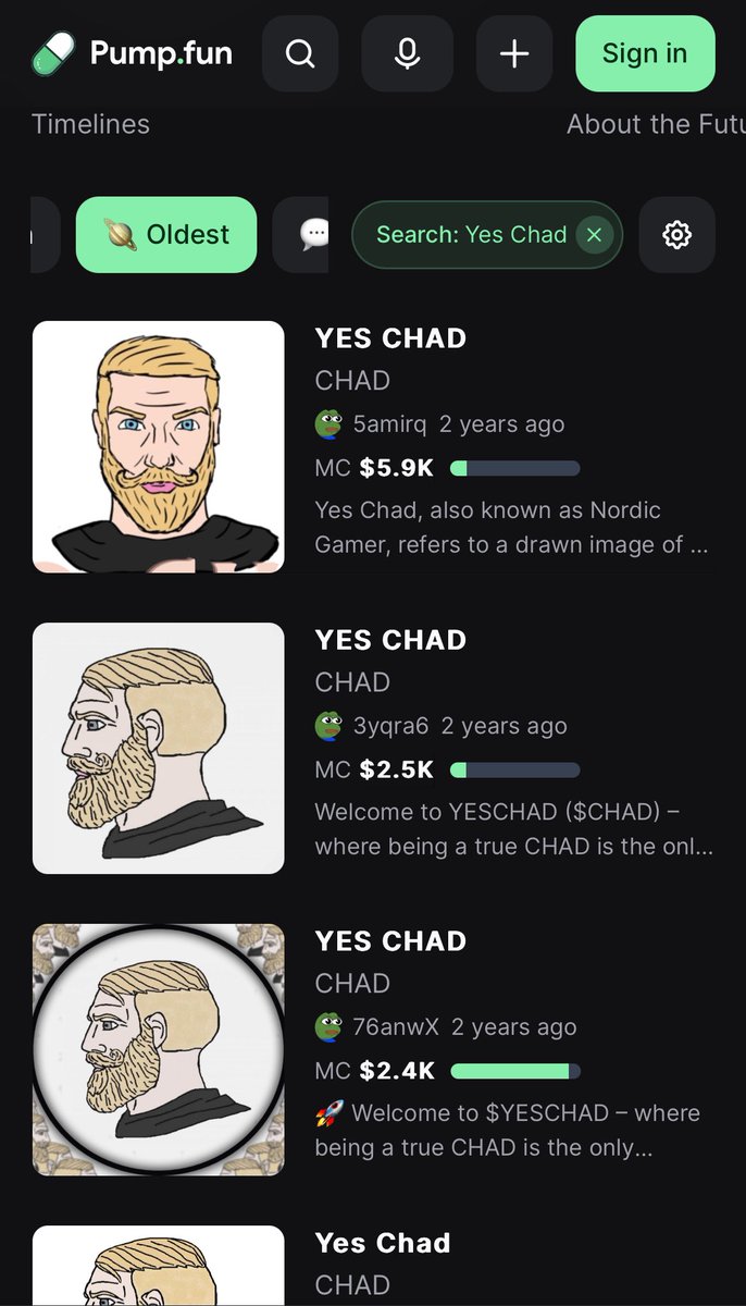 Yes $CHAD 

A tingling in my balls with this one