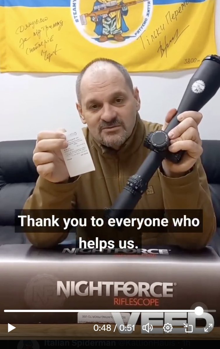 AndersRasmusso2's tweet photo. Your donations trigger the matches that bring the "impossible" gear to the front! 📈✨
Yuri arms the best to protect the rest! 🛡️
⚡️ Join the winning team: https://t.co/tzmvtJfZjT #TeamYuri #PrecisionLogistics #StandWithUkraine #Kupiansk #Nightforce https://t.co/Fw3Tbr07kR