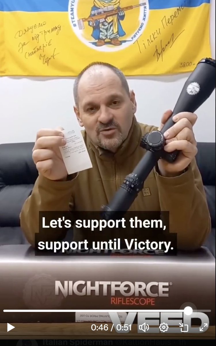 AndersRasmusso2's tweet photo. Your donations trigger the matches that bring the "impossible" gear to the front! 📈✨
Yuri arms the best to protect the rest! 🛡️
⚡️ Join the winning team: https://t.co/tzmvtJfZjT #TeamYuri #PrecisionLogistics #StandWithUkraine #Kupiansk #Nightforce https://t.co/Fw3Tbr07kR