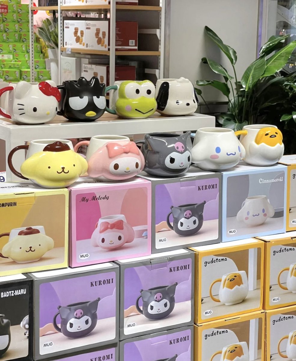 sanrio mugs