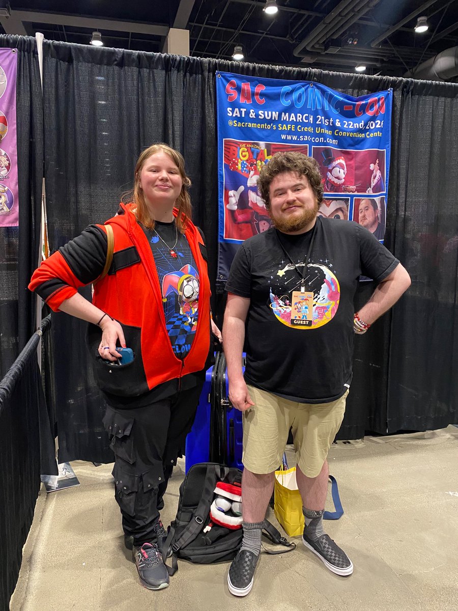 SalLicksYou's tweet photo. Went to comic con today
Gave fanart to some people
Good day
I’m tweaking
Help
Ejhdheisnssandosheiehxkans #comiccon2026 https://t.co/2YVXoxeSQi