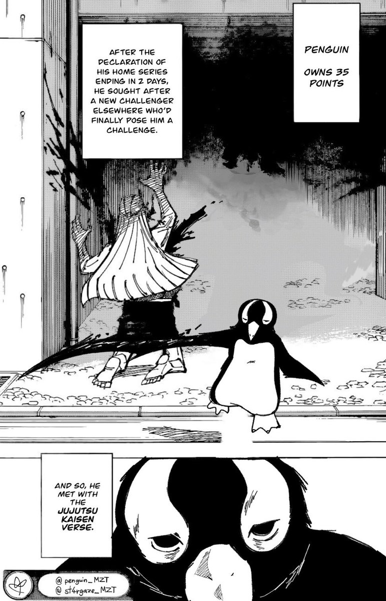 the penguin from chainsaw man tweet media
