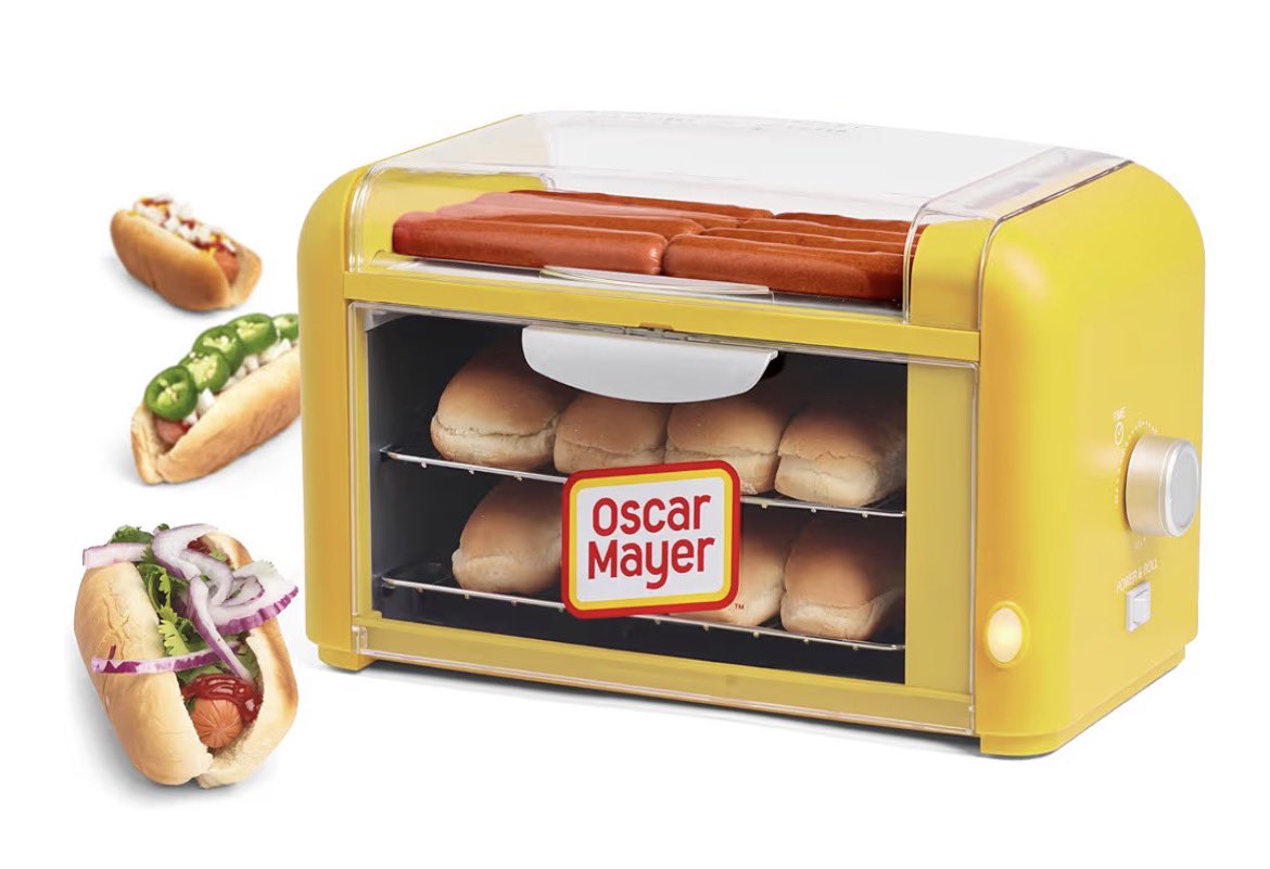 linuseks's tweet photo. just bought my friend a hot dog roller for his birthday https://t.co/PywxlCcetb