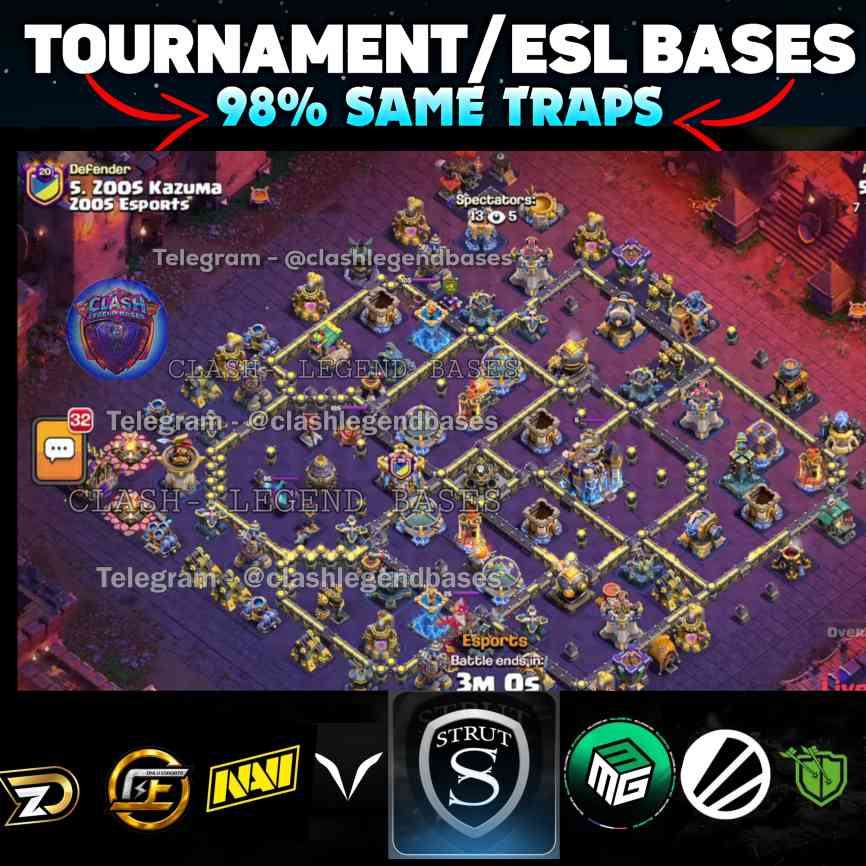 Clash- Legend Bases tweet media