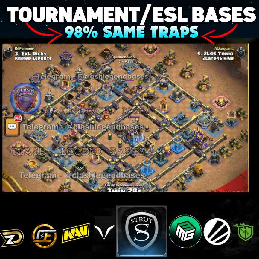 Clash- Legend Bases tweet media