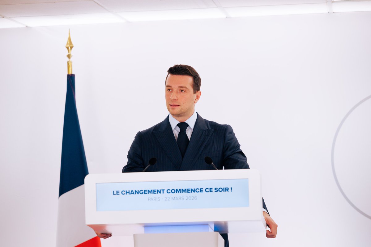 Jordan Bardella tweet media