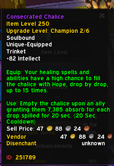 Scartotem's tweet photo. @WarcraftDevs  @WatcherDev 

Sick trinket. How exactly did you want me to track this without @WeakAuras https://t.co/c5XGKjBjWC
