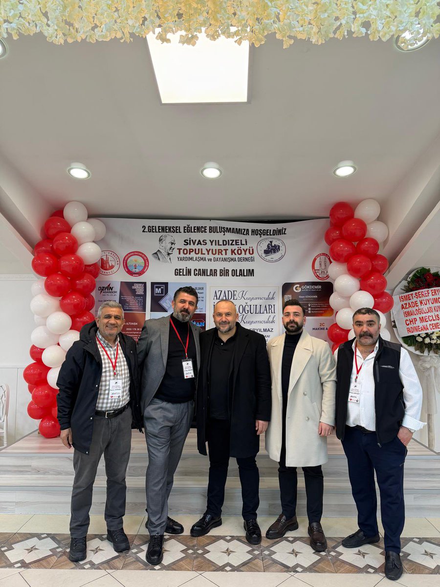 pendiksivasder's tweet photo. Sivas Yıldızeli Topulyurt Köyü Yardımlaşma ve Dayanışma Derneği tarafından düzenlenen 2. Geleneksel Eğlence Buluşmasına katılım sağladık.

Hemşehrilerimizle bir araya gelerek birlik, beraberlik ve dayanışmanın en güzel örneklerinden birini yaşadık. https://t.co/DVNwVp02vf