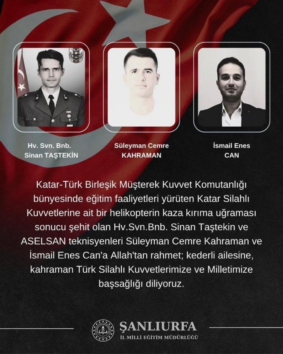 Şanlıurfa İl Milli Eğitim Müdürlüğü tweet media