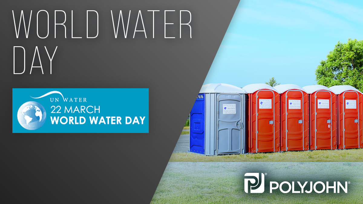 According to <a href="/psaiorg/">psaiorg</a>, 45 billion gallons of fresh water are saved annually through the use of portable restrooms.

On #WorldWaterDay, we want to thank all the portable restroom operators for doing such important work.

Photo courtesy: James Ehde, Grand Island Waste Management