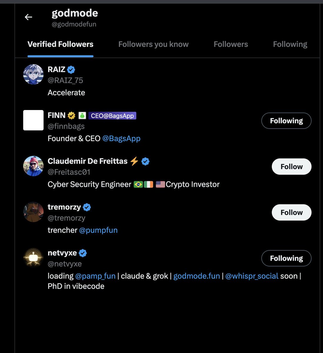 Just launched and Finn is already following, dev is <a href="/netvyxe/">netvyxe</a>, applied for bags hackaton

s64RinoknMmndiAMH2hcFC4yRJkT58VeMT93jJFBAGS