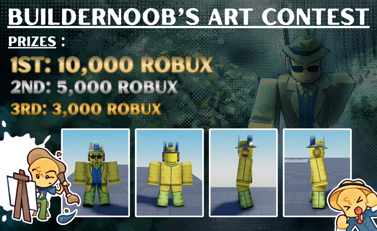 For my upcoming comeback for my YouTube channel (hopefully this summer...), I wanted to host an art contest (ends on my Birthday, deadline at the end)!

Discord will have more details (in replies). Only key info will be posted here on Twitter.

🏆PRIZES
🏅First Place: 10,000