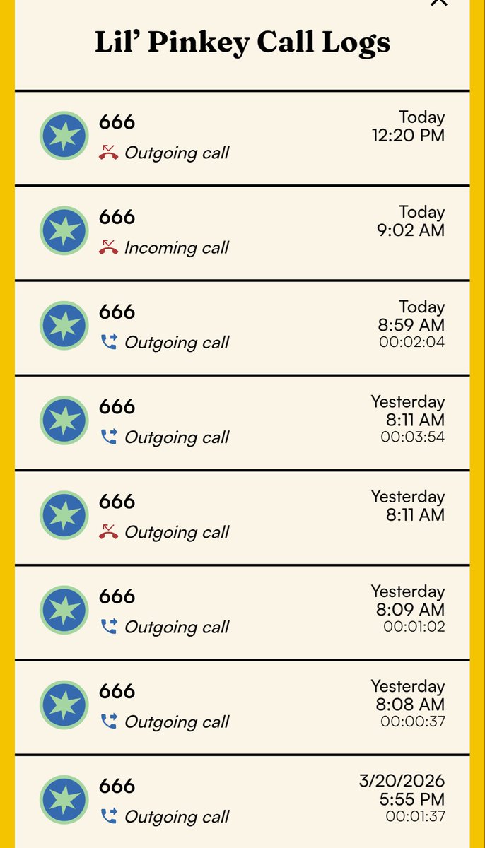 There’s a tin can in hell and my kids found the number