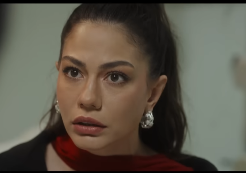 “Nisan looking so surprised… Girl, do you want me to give you the birds‑and‑the‑bees talk?  Do I need you to be pregnant? Absolutely not. But since the baby is here, I’m supporting you and your big‑headed baby daddy, Esref Tek.😂 #DemetÖzdemir #EşrefRüya #Nisan #EşSan”