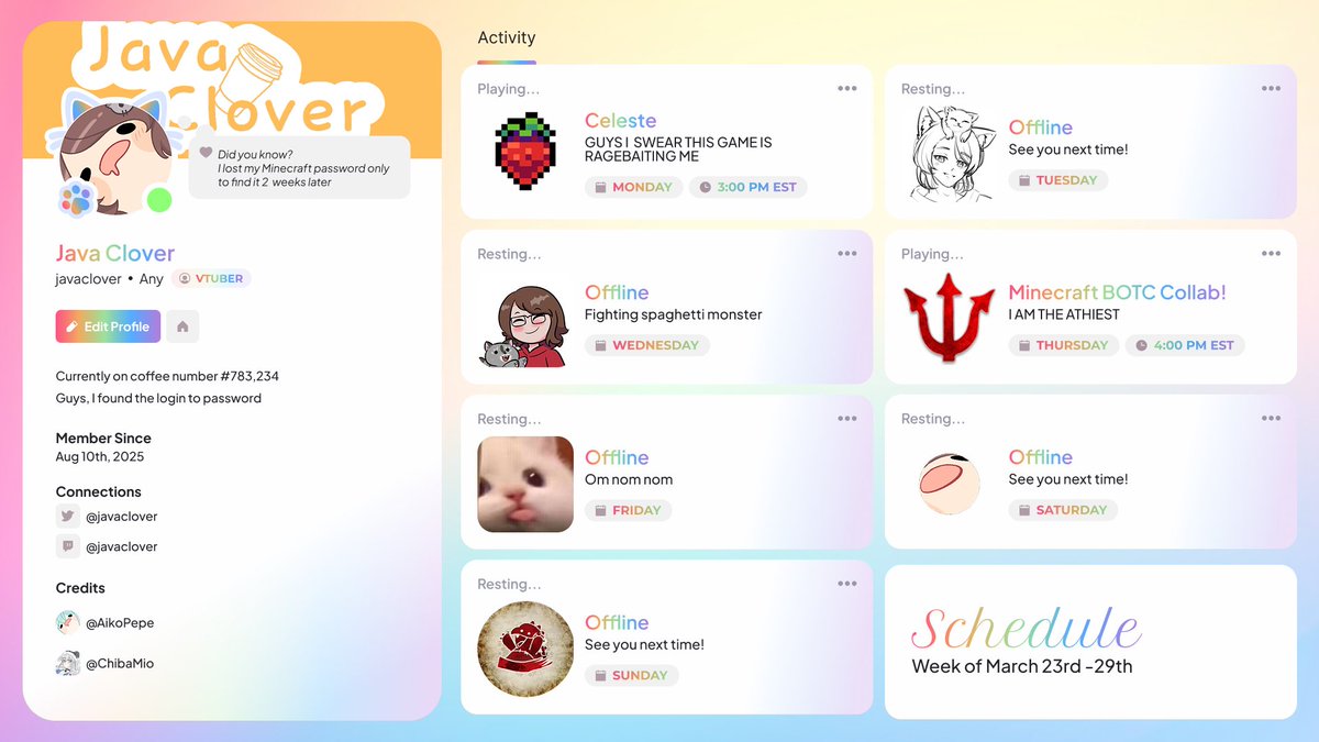 Java Clover โ๐ tweet media