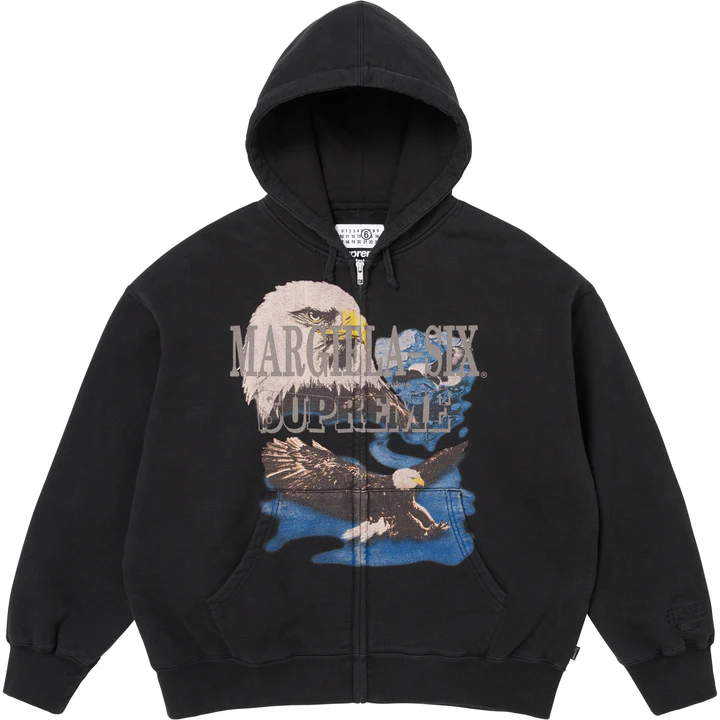 SpartanCooks's tweet photo. @SellKicksSunday SUPREME MARGIELA 
Box Logo Navy XXL
Eagle Hoodie L 
DM!! https://t.co/lOkAC4N6A4