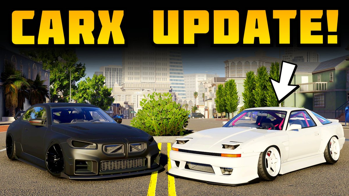 💥 Finally A NEW #CarX Update! 

⚙️ 2 New cars, major mods and bug fixes

👉 youtube.com/watch?v=bz9fE6…

#carxdriftracingonline <a href="/carx_technology/">CarX Technologies</a>