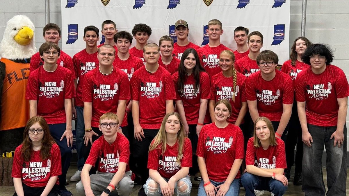 VoelzJames's tweet photo. The NPHS Archery team scored a 3200 as a team which qualified them for nationals in Louisville in May!  Congratulations!! @ginapleak @BurkNPHS @MooreNPJH @MitchanerNPCS @NPHS_Counseling #WeAreDragons https://t.co/5o1k7OnYPL
