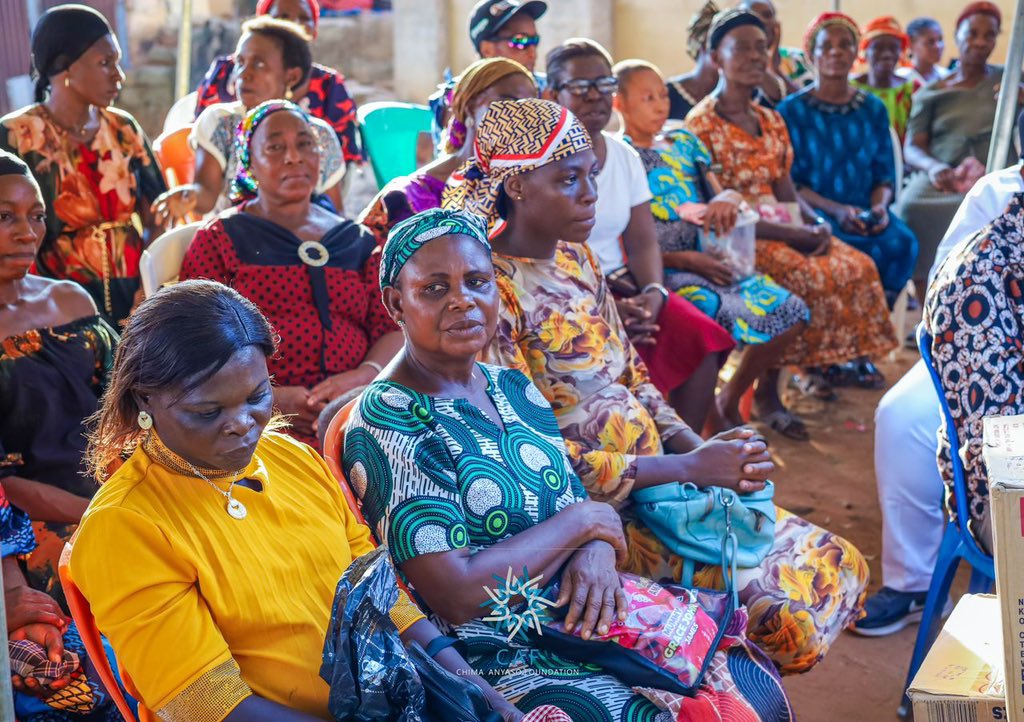 Today the OFUJI MOVEMENT through the support of the CHIMA ANYASO FOUNDATION  continued our Sunday community outreach and visited two Wards in BENDE FEDERAL CONSTITUENCY TODAY.