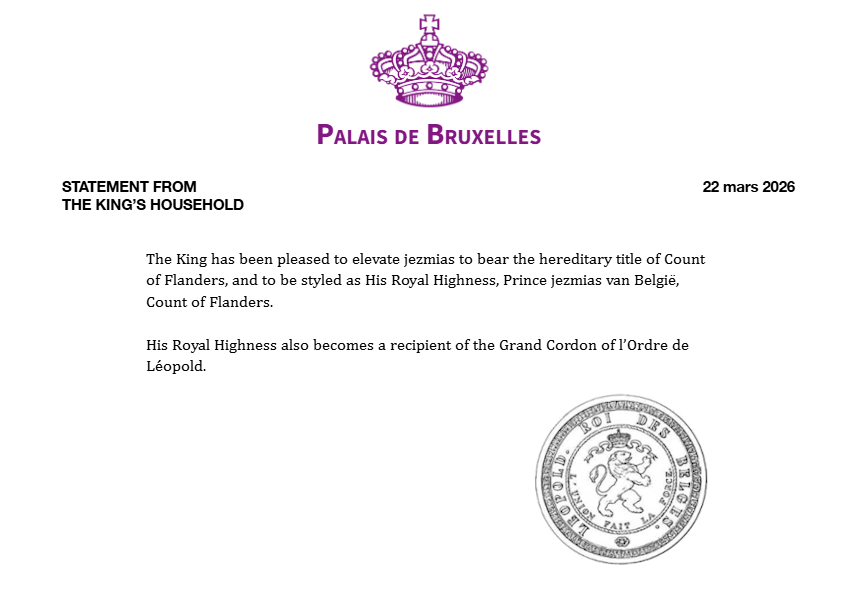 rbx_monarchy_be's tweet photo. His Majesty is happy to announce the addition of jezmias to the House of Belgium. https://t.co/kHekR3UgCj