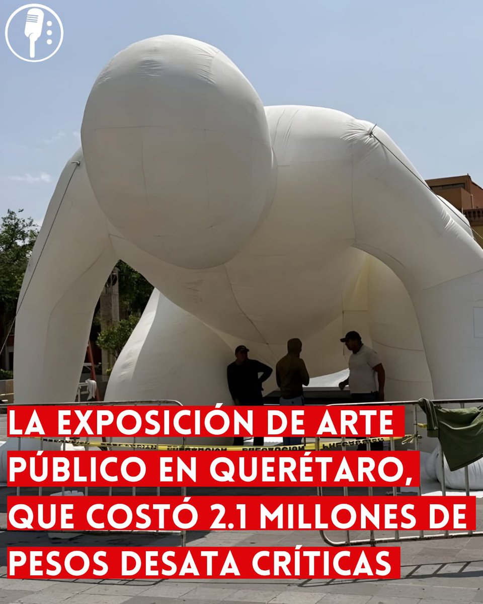 ⭕ OJO | LA EXPOSICIÓN DE ARTE PÚBLICO EN QUERÉTARO, QUE COSTÓ 2.1 MILLONES DE PESOS DESATA CRÍTICAS 

La exposición "Humanoides" en Querétaro, con un costo de 2.1 millones de pesos, desató un intenso debate sobre el gasto público y la inversión en cultura frente a necesidades