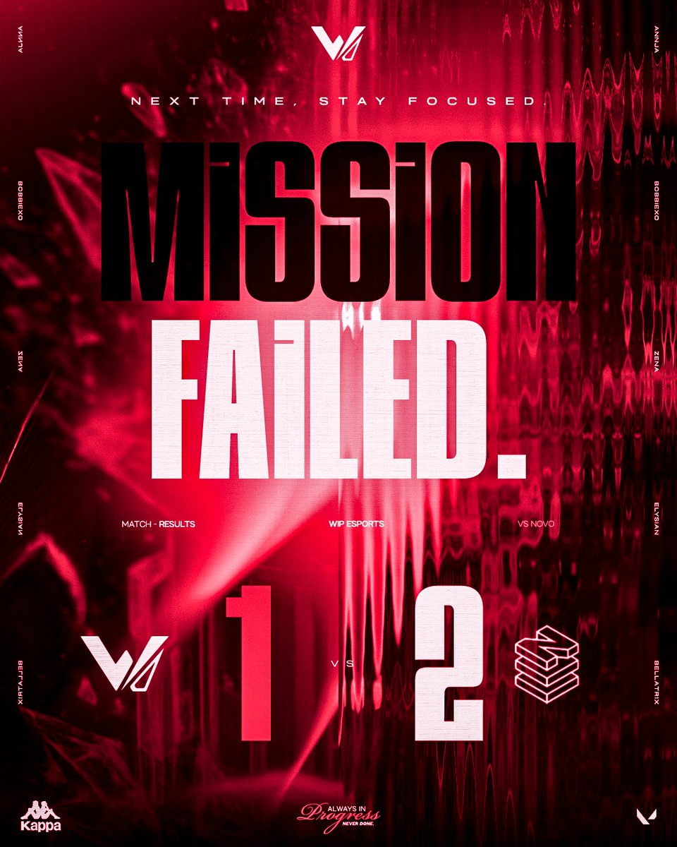 WIP Esports tweet media