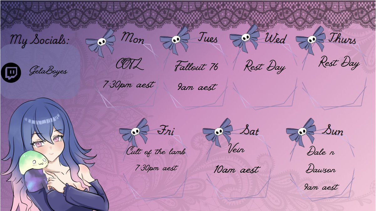 Gela 💜💦 | Slime VTuber| she/her tweet media