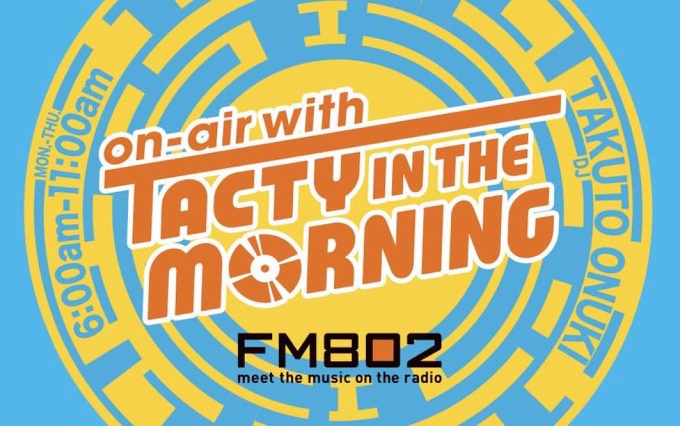 FM802 TACTY IN THE MORNING tweet media