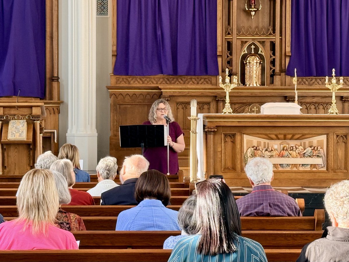 A beautiful night of praise and worship, Adoration, and Reconciliation. We're looking forward to tomorrow!