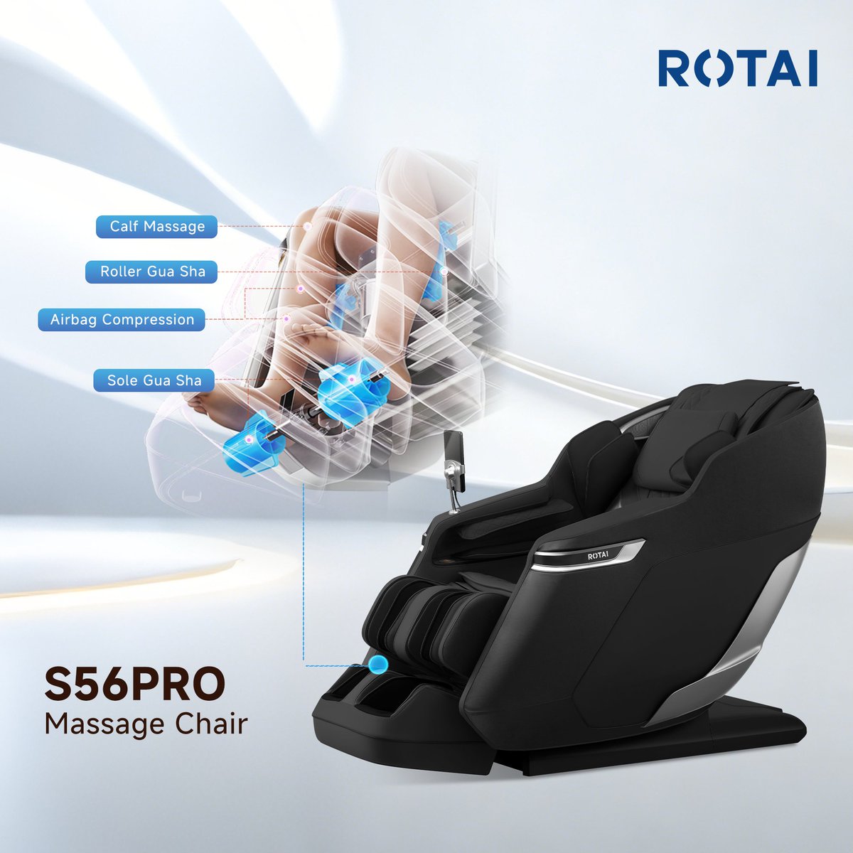 RotaiC's tweet photo. Relax with the ROTA S56PRO Massage Chair! 🚀 Featuring a soothing leg &amp; foot massage for ultimate comfort and relief. Perfect for unwinding and boosting circulation. 🌿

#ROTAI #S56PRO #MassageChair #LegMassage #FootMassage #Relaxation #Wellness https://t.co/Er2dOYKfi9