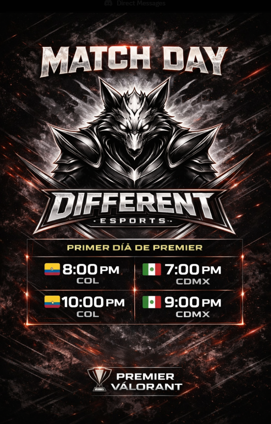 Different Esports tweet media