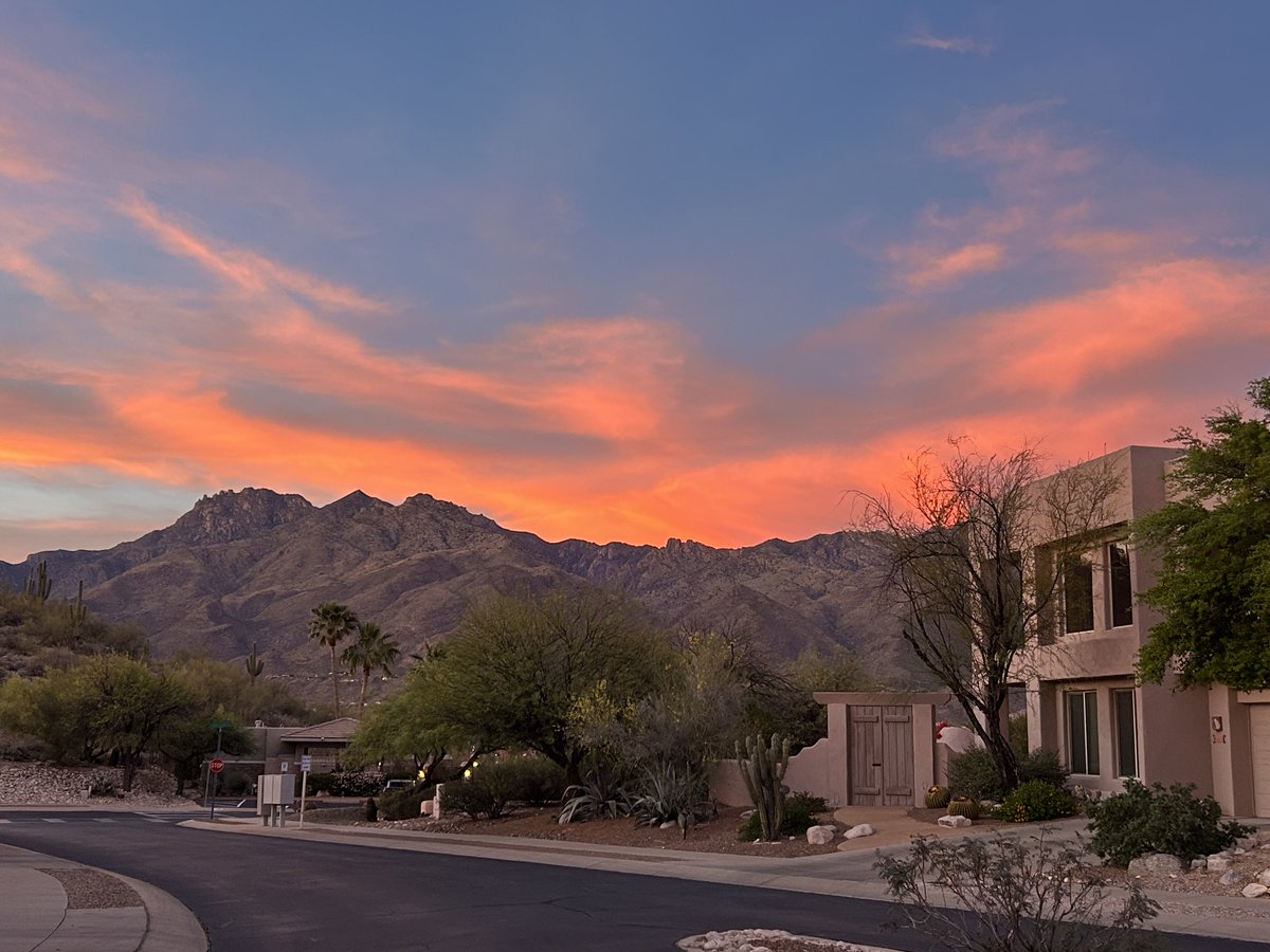 JonAhlgrim's tweet image. Pretty night in the neighborhood. #Tucson
