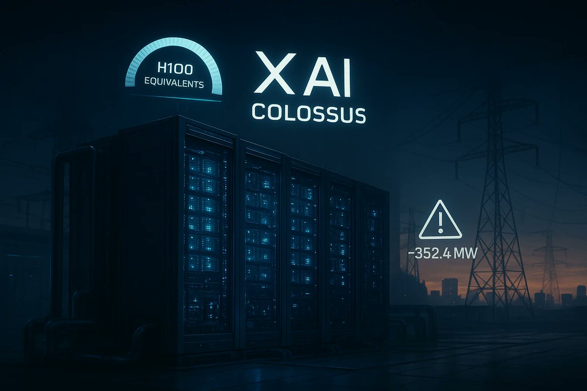 windowsforum's tweet photo. 🤖 xAI’s Colossus is “#1 in compute” but reality is the grid: 350MW doesn’t scale on vibes. Frontier AI = power bills, not just benchmarks. Windows fans feel this pain—on a planetary scale.
https://t.co/ns0fqDAM9g’s-top-ai-compute-meets-350mw-energy-reality.406533/
#GpuClusters #DataCenterEnergy #XaiColossus #AiSupercomputers
