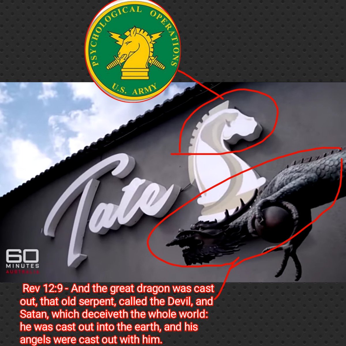 Let those with eyes to see, see.