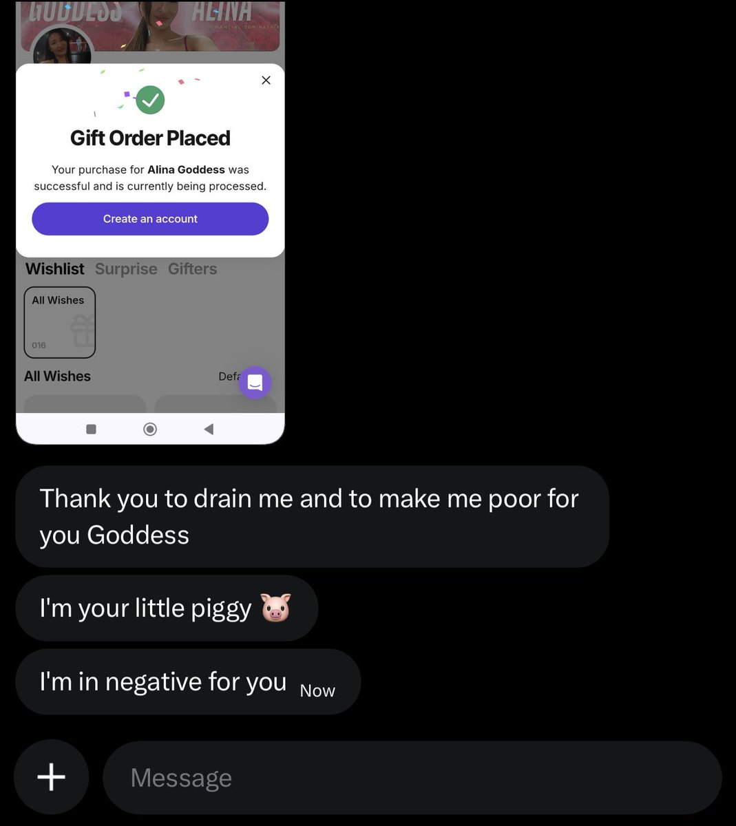 Bratty 𝓐𝓵𝓲𝓷𝓪★·.·♡💸👑 tweet media