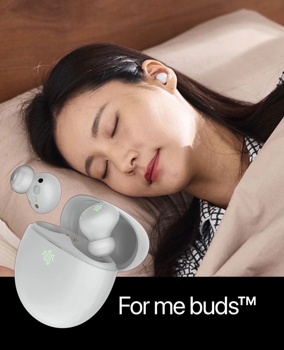 For_me_buds_jp's tweet photo. 眠れない夜、もう悩まないで。
フォーミーバッズがあなたの脳をやさしくデトックス🕊️
やわらかな音��ともに、心までリラックス。

ディープスリープ / パワーナップモードで
より早く、より深く、上質な眠りへ🌙

#フォーミーバッズ #formebuds
#睡眠ケア #快眠グッズ #睡眠改善 #ナイトルーティン https://t.co/CFLV4TN1PR