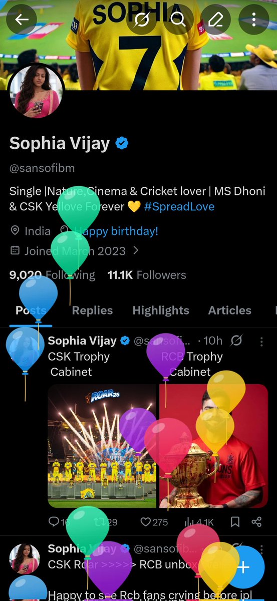 Sophia Vijay tweet media