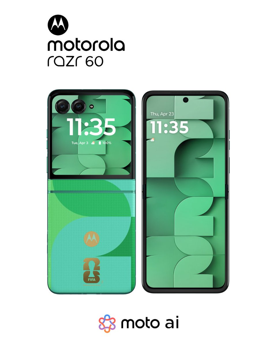 限定版まもなく発売】 3/31より「motorola razr FIFA World Cup 26