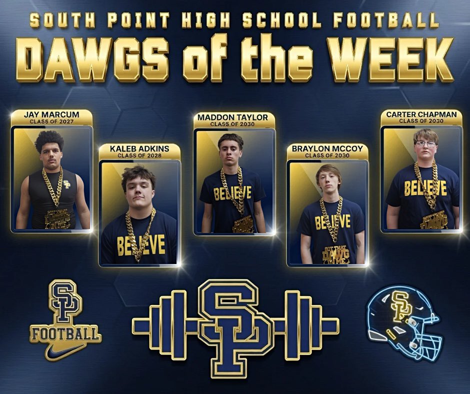 South Point High School Football tweet media