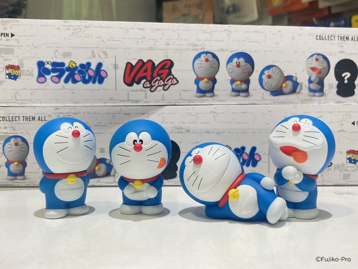 新品 MEDICOM TOY VAG a gogo ドラえもん コンプセット VAG A GO GO ドラえもん フィギュア | MEDICOM TOY OFFICIAL STORE